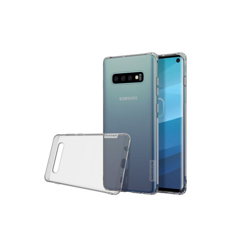 Etui do Samsung Galaxy S10 Biznes Przezroczysty Naturalny Żel