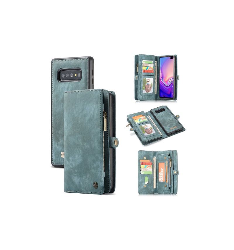 Etui Etui do Samsung Galaxy S10 Classic Portfel I Zielona Sprawa