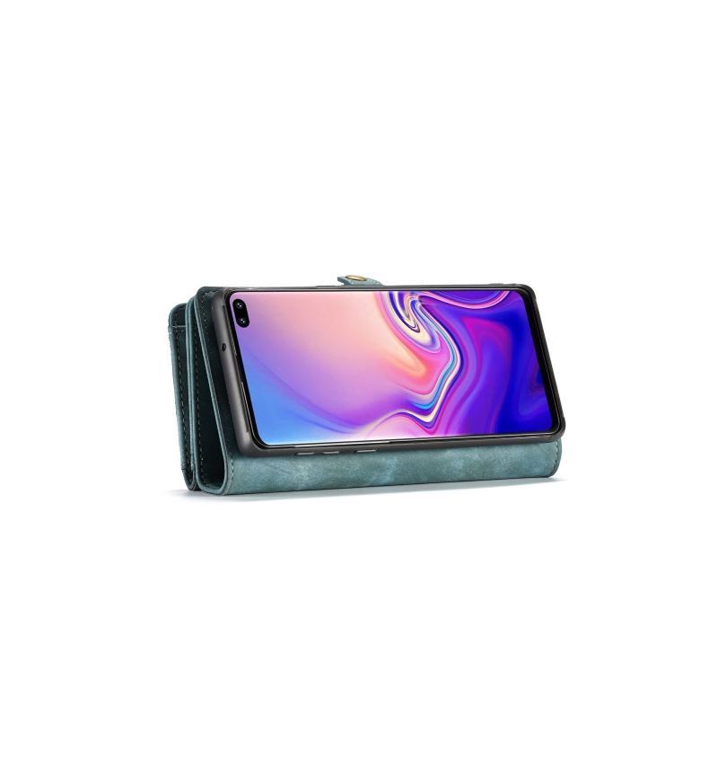 Etui Etui do Samsung Galaxy S10 Classic Portfel I Zielona Sprawa