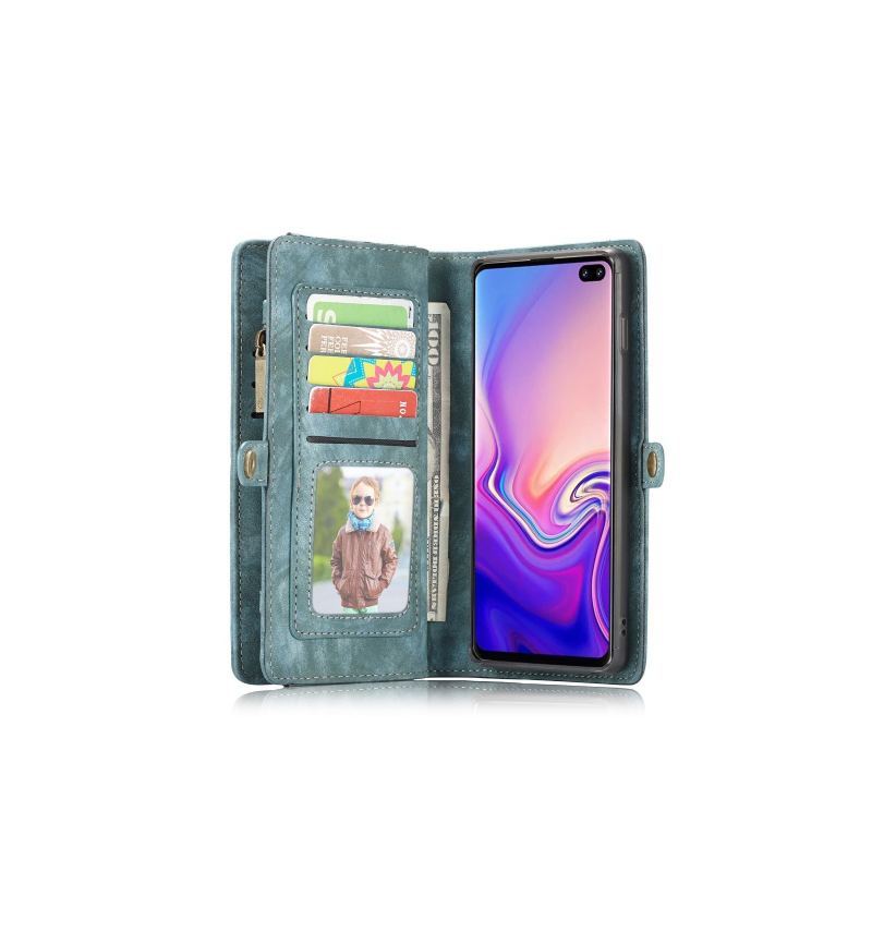 Etui Etui do Samsung Galaxy S10 Classic Portfel I Zielona Sprawa