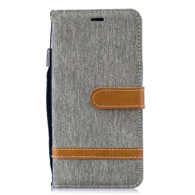 Etui Folio do Samsung Galaxy S10 Pokrowiec Z Tkaniny