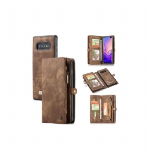 Futerały Etui do Samsung Galaxy S10 Portfel And Brown Case