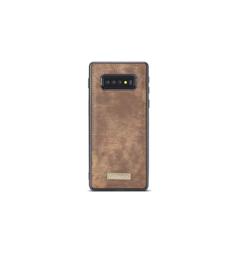 Futerały Etui do Samsung Galaxy S10 Portfel And Brown Case