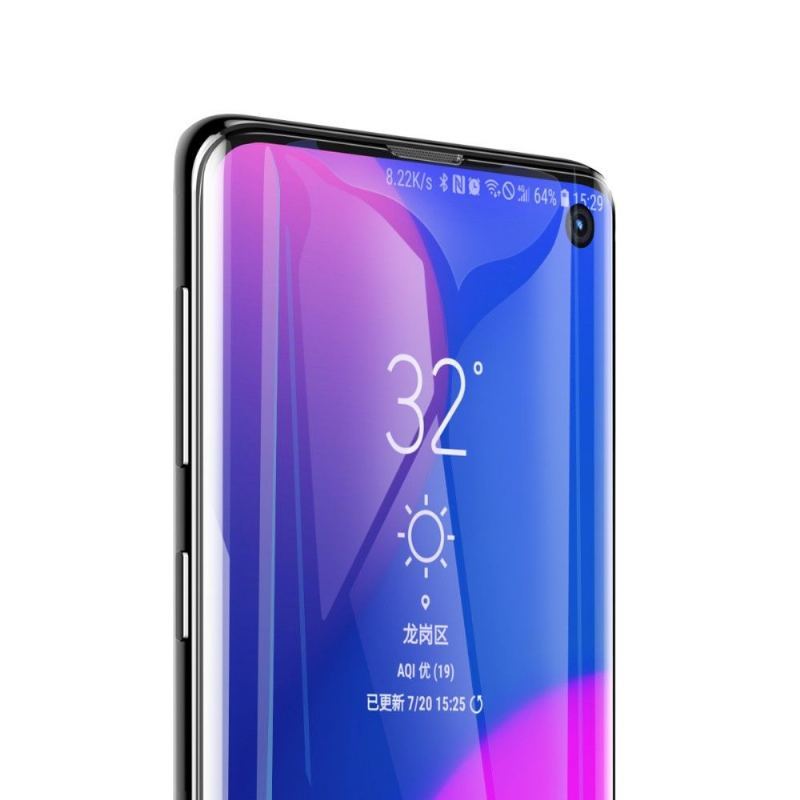 Samsung Galaxy S10 — 2 Zakrzywione Folie Ochronne