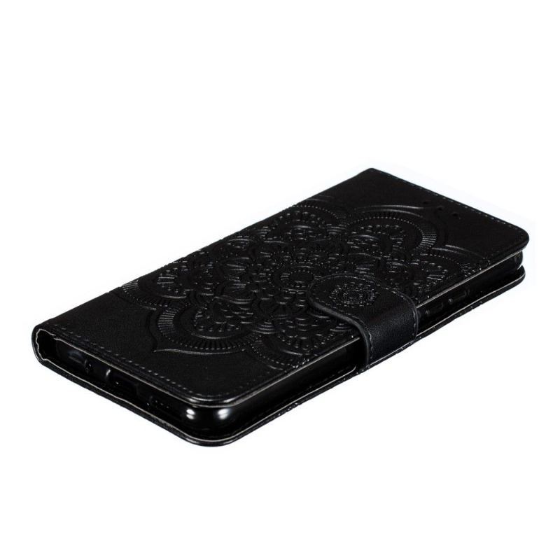 Case do Honor 20 Pro Etui Folio Folio Mandala Ze Smyczą