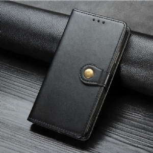 Skórzany Futerał do Honor 20 Pro Anti-fall Faux Leather Z Funkcją Stojaka