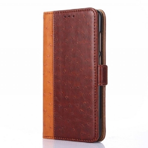 Case do Xiaomi Mi 11i / Poco F3 Biznes Etui Folio Ulrich Faux Leather