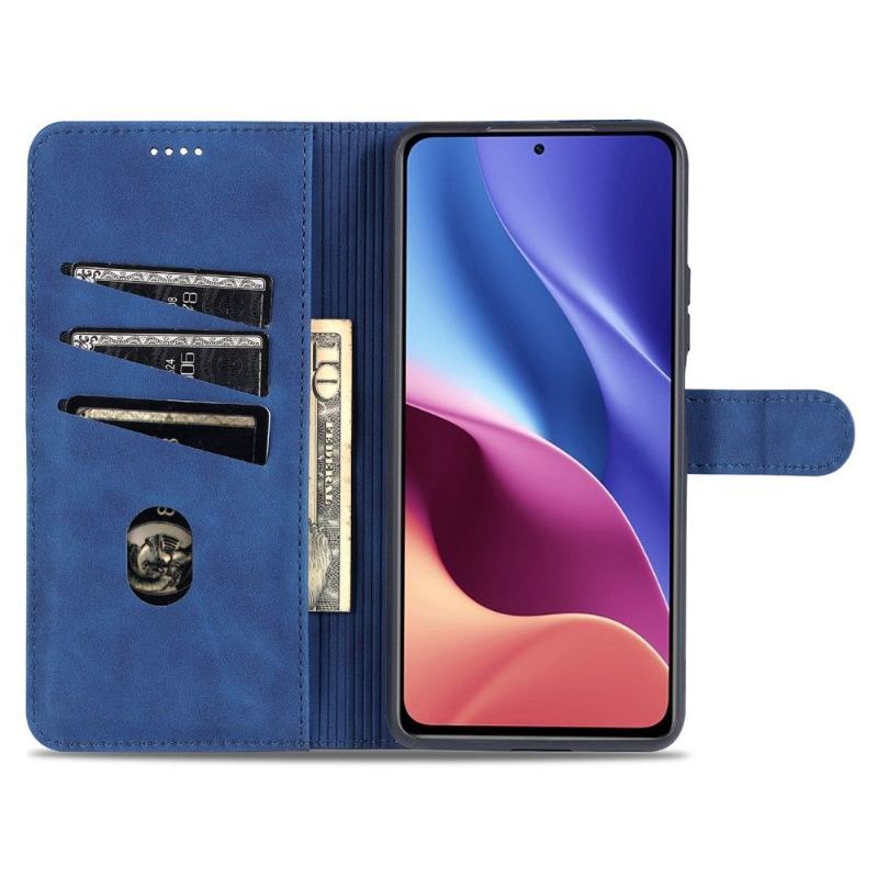 Etui do Xiaomi Mi 11i / Poco F3 Etui Folio Azns Posiadacz Karty