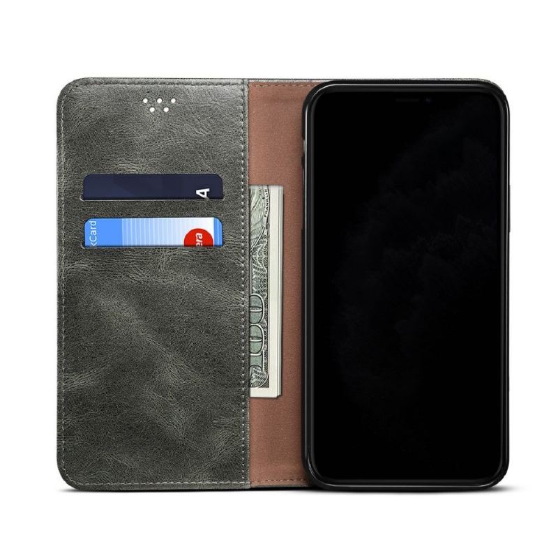 Etui Folio do Xiaomi Mi 11i / Poco F3 Classic Ernestine Odsłonięte Szwy