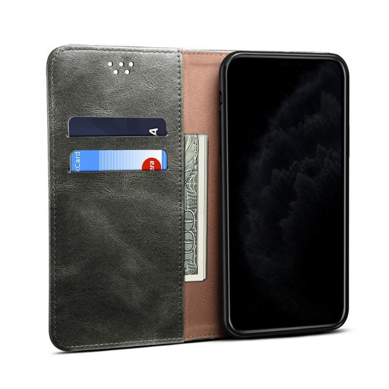 Etui Folio do Xiaomi Mi 11i / Poco F3 Classic Ernestine Odsłonięte Szwy