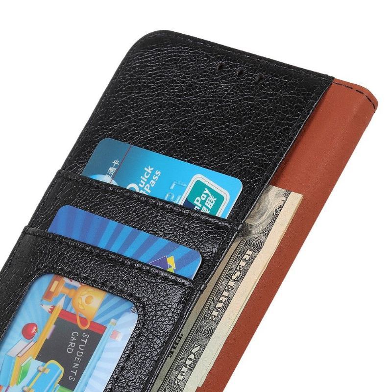 Etui Folio do Xiaomi Mi 11i / Poco F3 Classic Imitacja Skóry Nappa