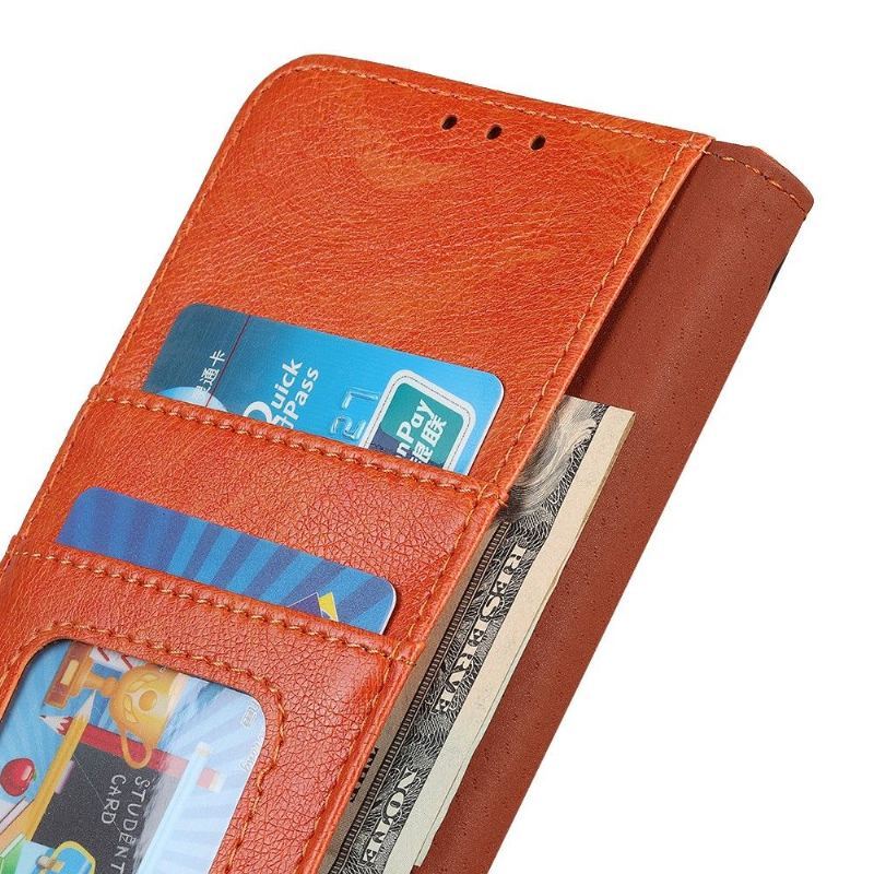 Etui Folio do Xiaomi Mi 11i / Poco F3 Classic Imitacja Skóry Nappa