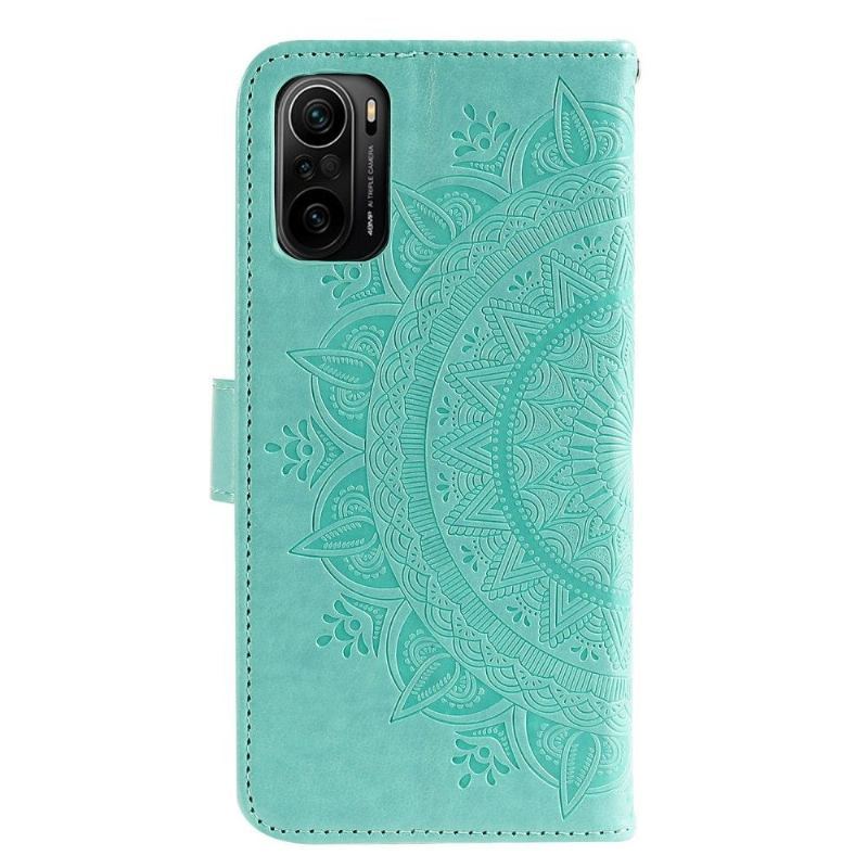 Etui Folio do Xiaomi Mi 11i / Poco F3 Obrzeża Mandala Sun