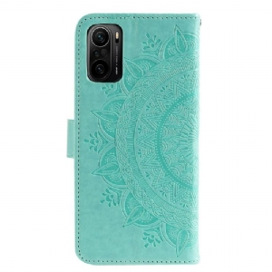 Etui Folio do Xiaomi Mi 11i / Poco F3 Obrzeża Mandala Sun