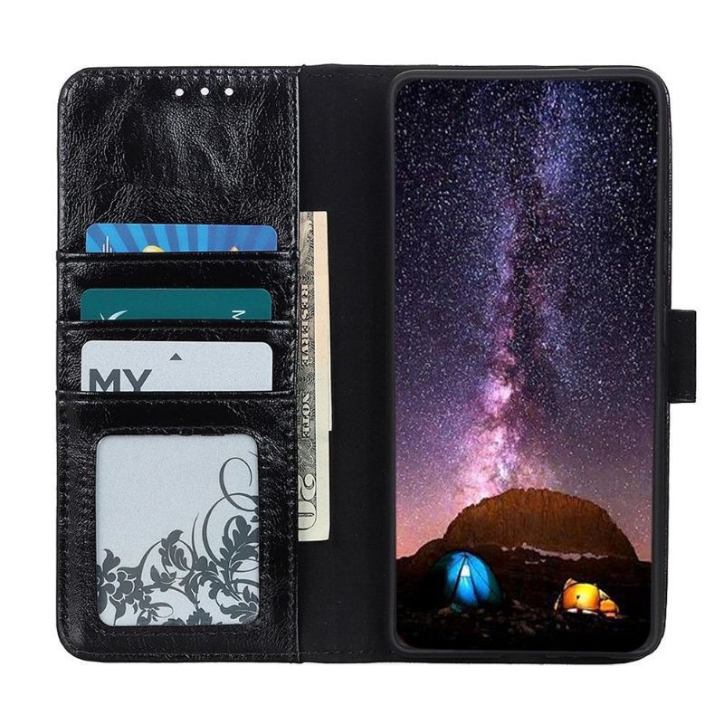 Etui Folio do Xiaomi Mi 11i / Poco F3 Obrzeża Skóra Z Przechowywaniem