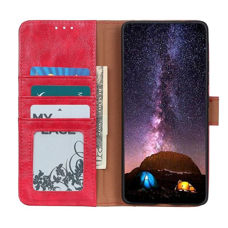 Etui Folio do Xiaomi Mi 11i / Poco F3 Obrzeża Skóra Z Przechowywaniem