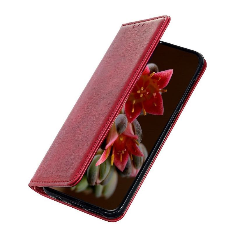 Etui Folio do Xiaomi Mi 11i / Poco F3 Skórzany Futerał Czysta Sztuczna Skóra