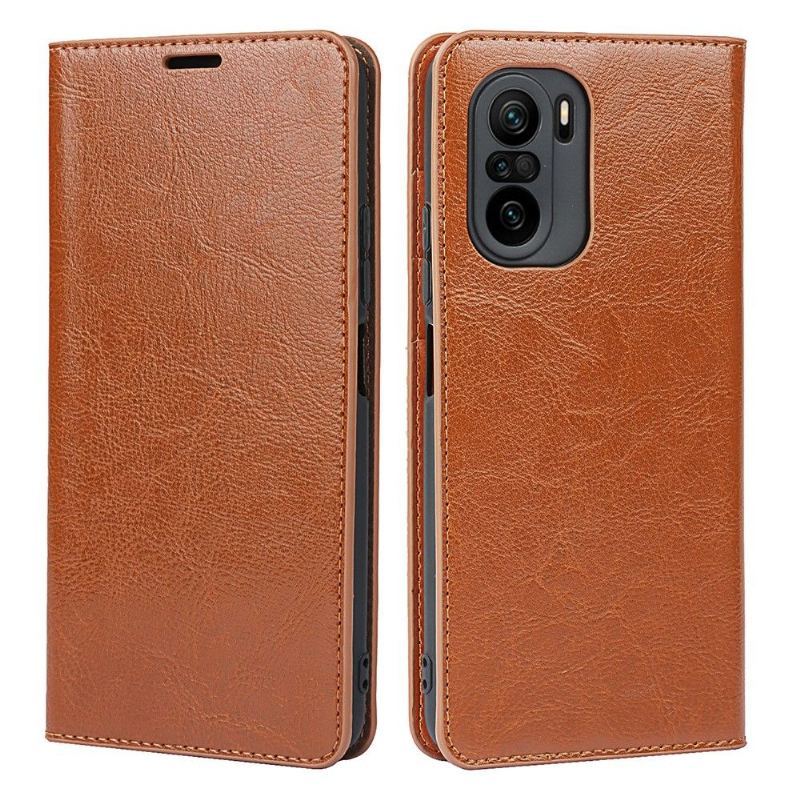 Etui Folio do Xiaomi Mi 11i / Poco F3 Skórzany Uchwyt Na Karty Stojak Funkcyjny