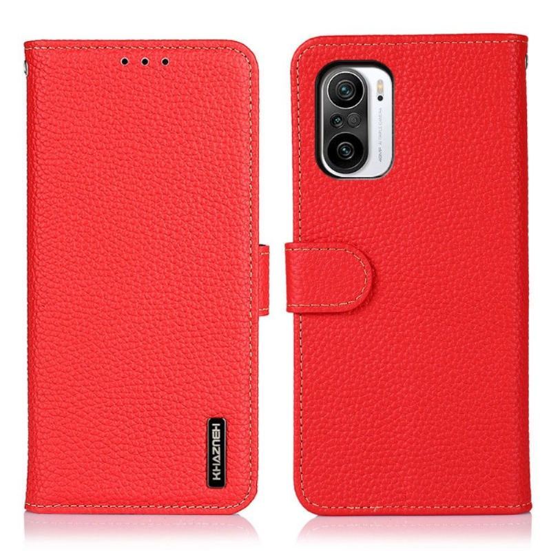 Etui Na Telefon Pokrowce do Xiaomi Mi 11i / Poco F3 Biznes Khazneh Leather