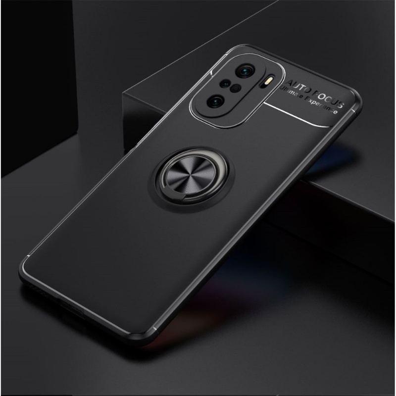 Futerały do Xiaomi Mi 11i / Poco F3 Silikon Z Obrotowym Uchwytem