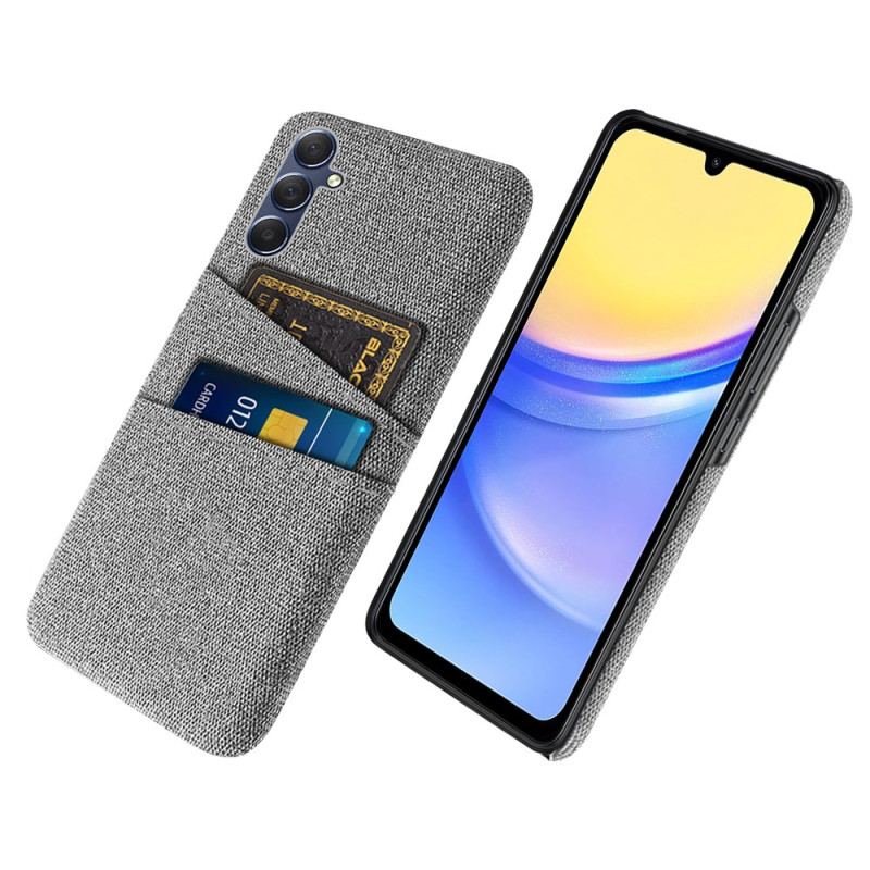 Etui Do Samsung Galaxy A15 5g Materiałowe Etui Na Karty