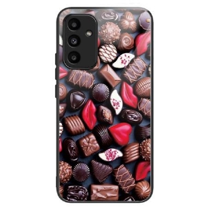 Etui Do Samsung Galaxy A15 5g Szkło Hartowane CZekoladowe