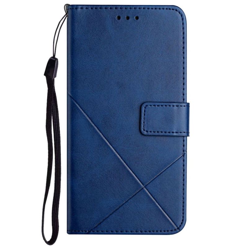 Etui Folio Do Samsung Galaxy A15 5g Gładki Z Paskami