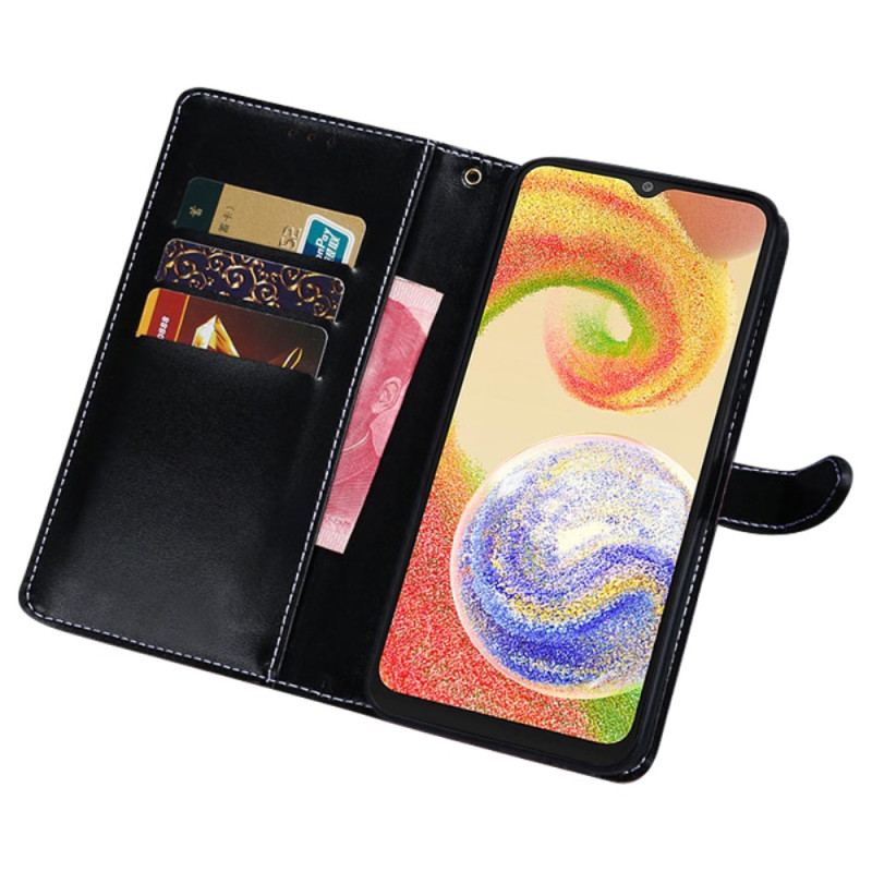 Etui Folio Do Samsung Galaxy A15 5g Styl Krokodyla Idewei