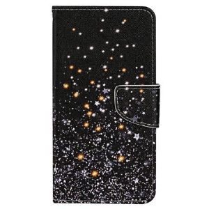 Etui Folio Samsung Galaxy A15 5g Deszcz Gwiazd W Lnaière Etui Ochronne