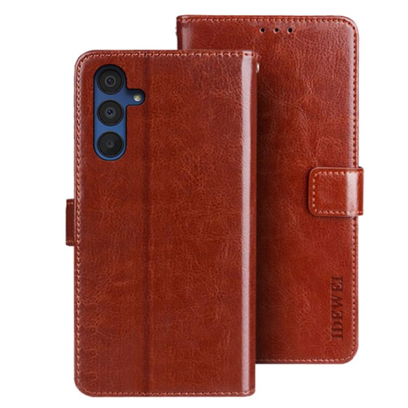 Etui Folio Samsung Galaxy A15 5g Retro Idewei