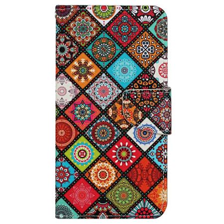 Etui Folio Samsung Galaxy A15 5g Styl Etniczny Z Paskiem Etui Ochronne