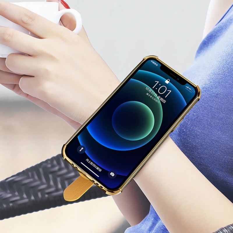 Etui Samsung Galaxy A15 5g Styl Krokodyla Z Bransoletą