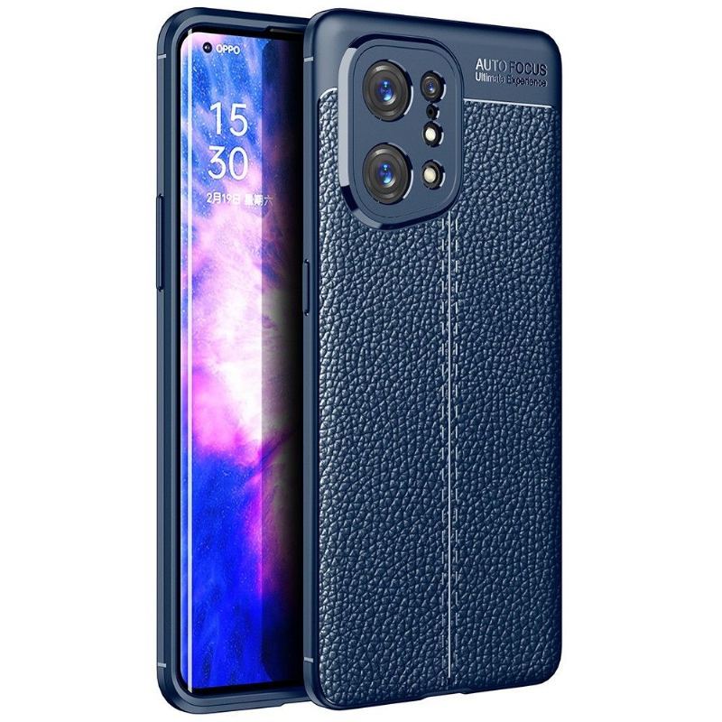 Etui do Oppo Find X5 Elastyczne Ziarniste Wykończenie