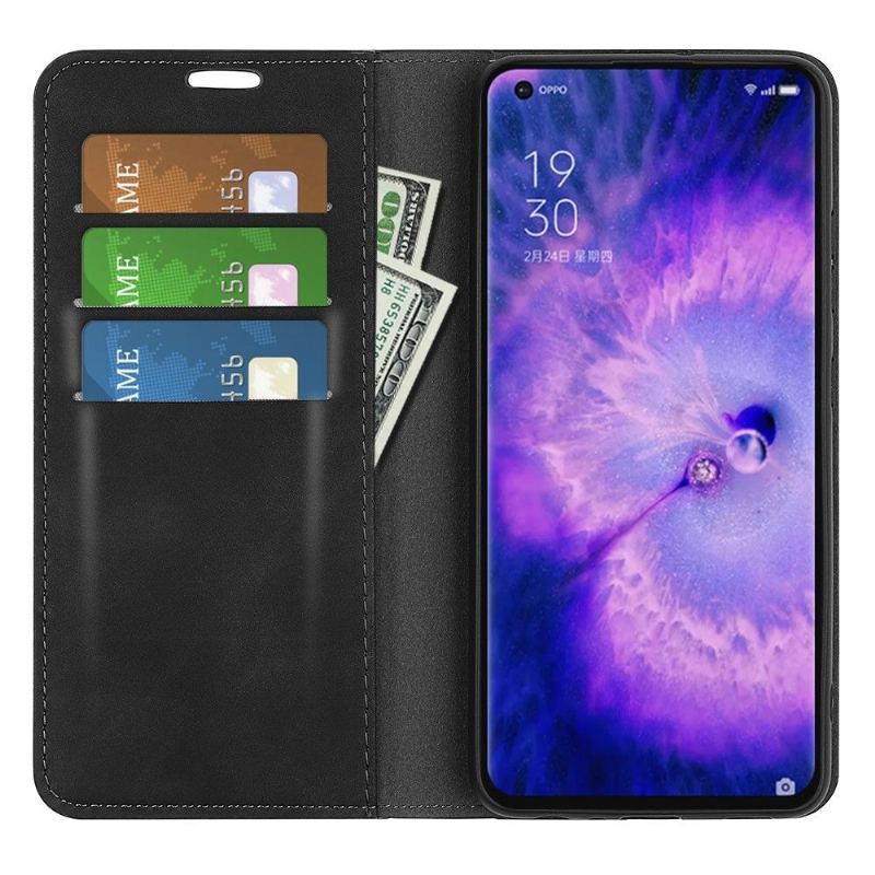 Etui do Oppo Find X5 Faux Skórzany Stojak Funkcyjny