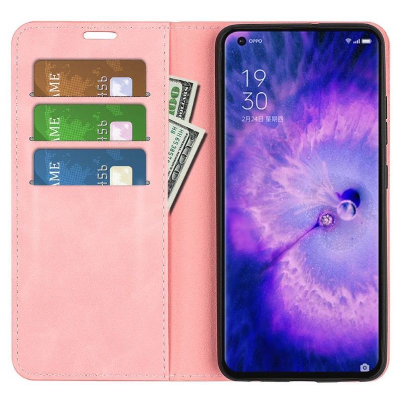 Etui do Oppo Find X5 Faux Skórzany Stojak Funkcyjny