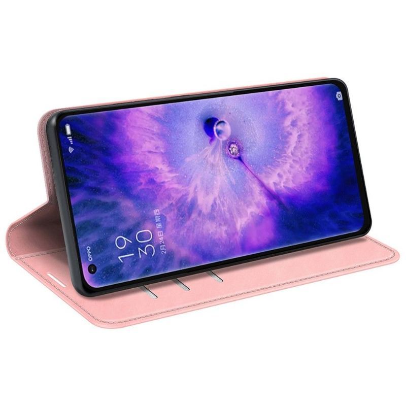 Etui do Oppo Find X5 Faux Skórzany Stojak Funkcyjny