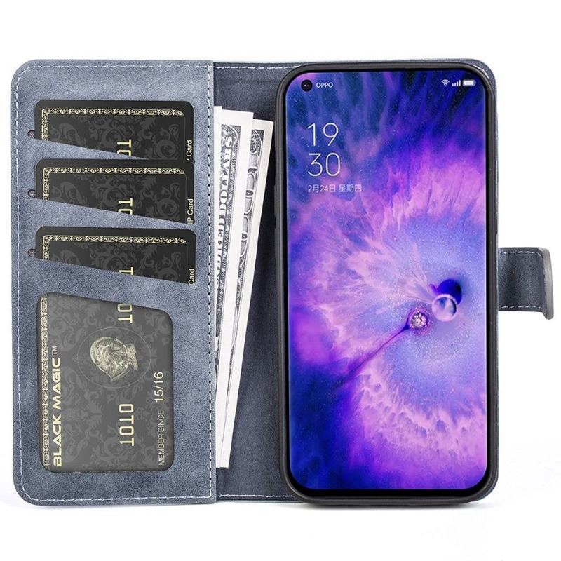 Obudowa Etui Na Telefon do Oppo Find X5 Etui Folio Bicolor Folio Stojak