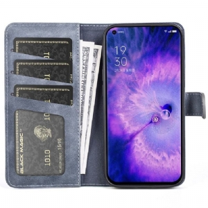 Obudowa Etui Na Telefon do Oppo Find X5 Etui Folio Bicolor Folio Stojak