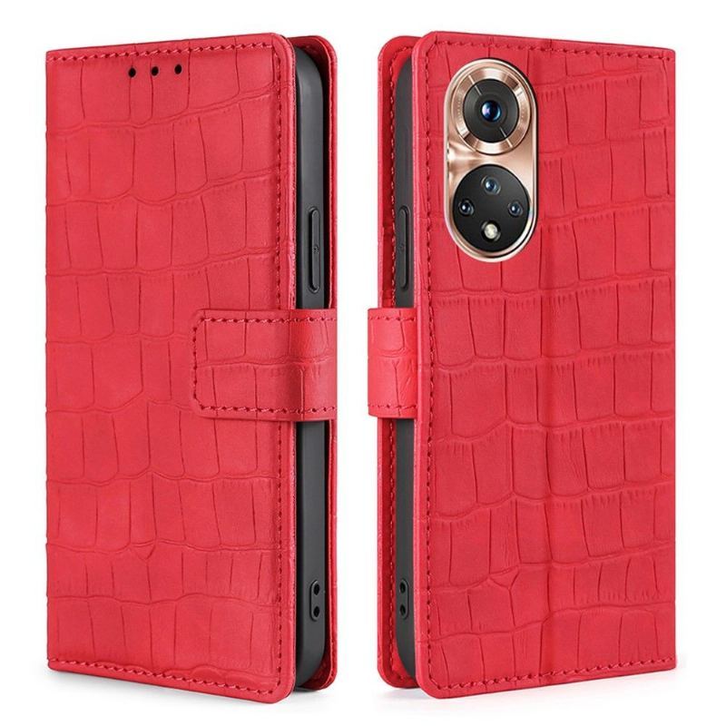 Etui Folio do Honor 50 / Huawei Nova 9 Anafaux Crocodile Leather