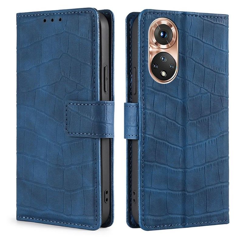 Etui Folio do Honor 50 / Huawei Nova 9 Anafaux Crocodile Leather