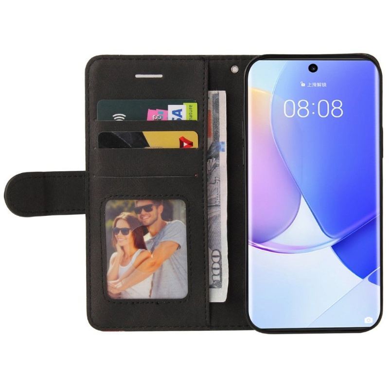 Etui Folio do Honor 50 / Huawei Nova 9 Classic Bicolor Artystyczny