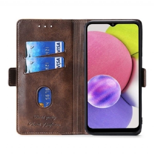 Etui Folio do Honor 50 / Huawei Nova 9 Classic Keyunfei Dwukolorowa Sztuczna Skóra