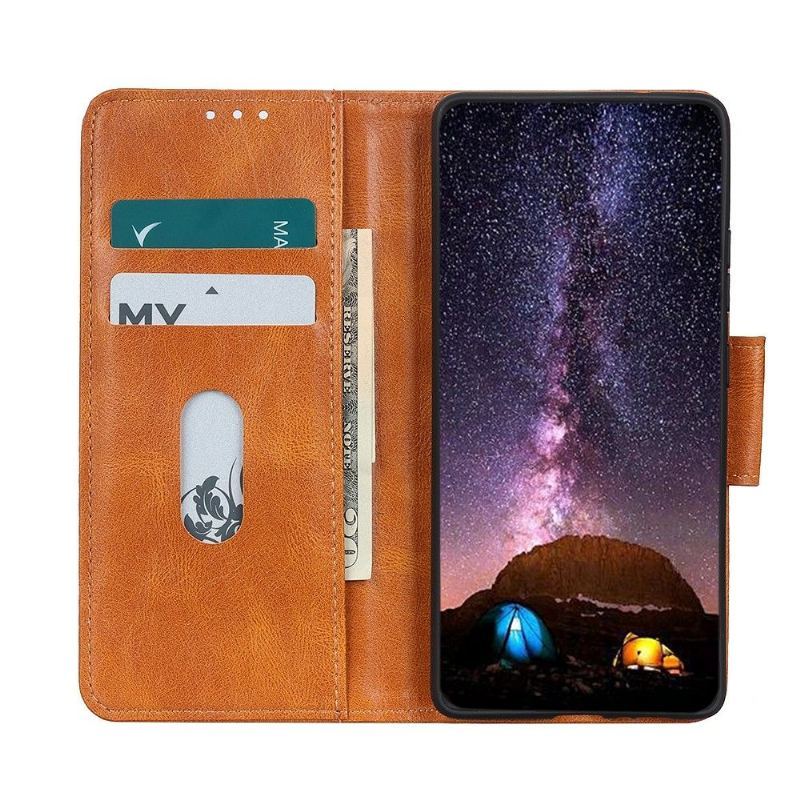 Etui Folio do Honor 50 / Huawei Nova 9 Classic Skórzany Futerał Faux Leather Folio Stand Funkcja