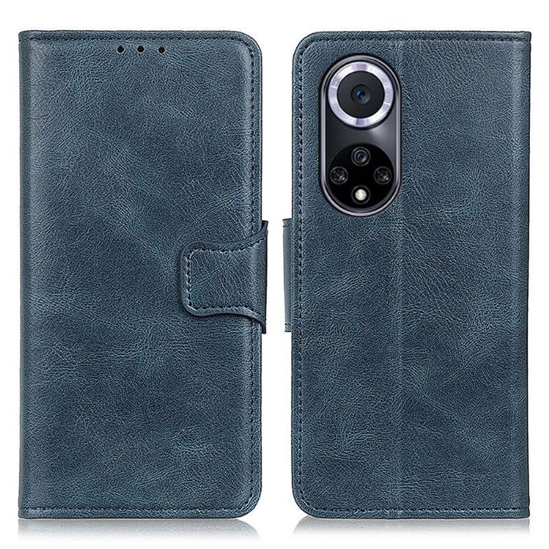 Etui Folio do Honor 50 / Huawei Nova 9 Classic Skórzany Futerał Faux Leather Folio Stand Funkcja