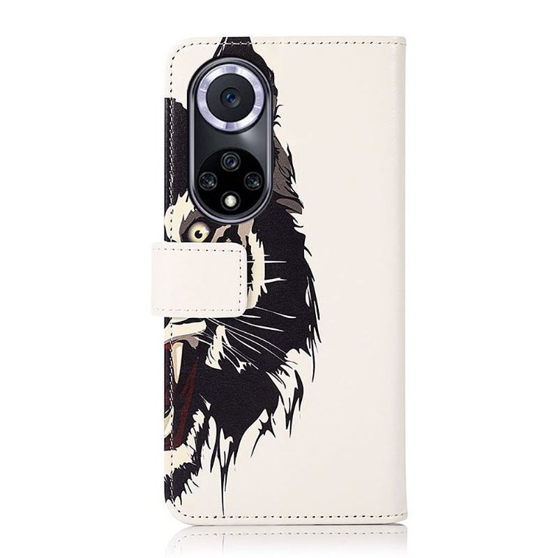 Etui Folio do Honor 50 / Huawei Nova 9 Fierce Tiger