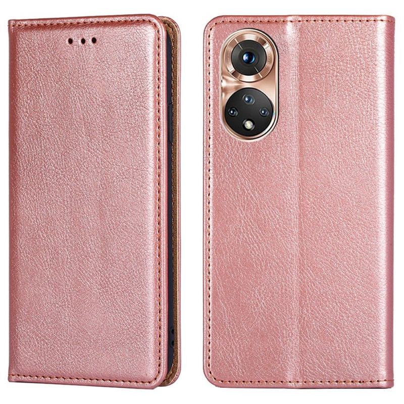 Etui Na Telefon do Honor 50 / Huawei Nova 9 Classic Etui Folio Czysta Sztuczna Skóra