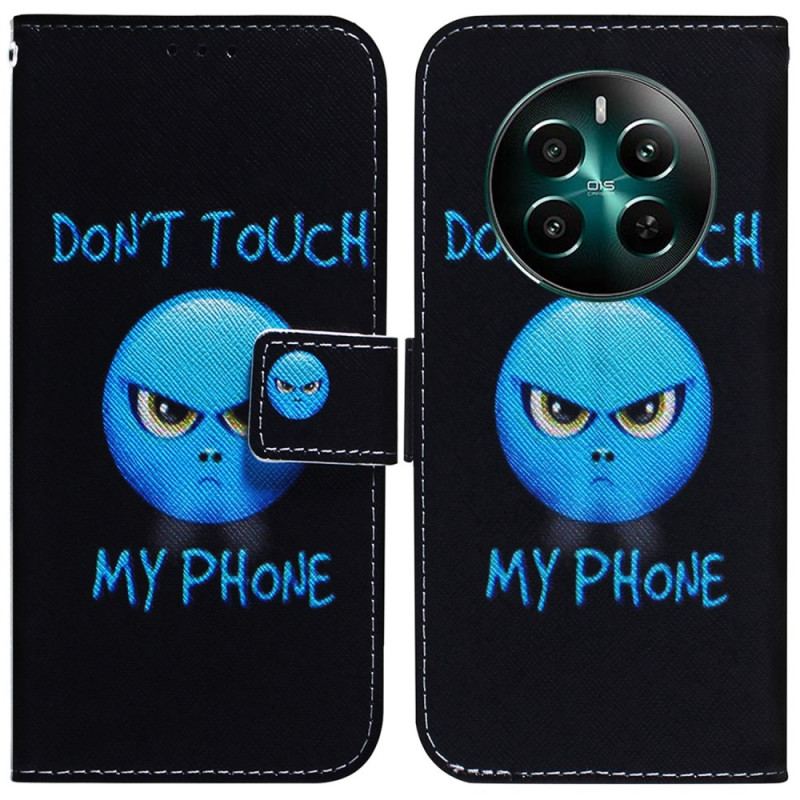 Etui Folio Realme 12 Plus 5g Emoji Telefonu Etui Ochronne