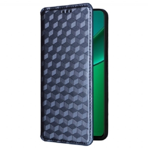 Flip Kotelot Realme 12 Plus 5g Kostki 3d