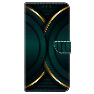 Obudowa Honor X9b / Magic 6 Lite Etui Na Telefon Złoty Zarys