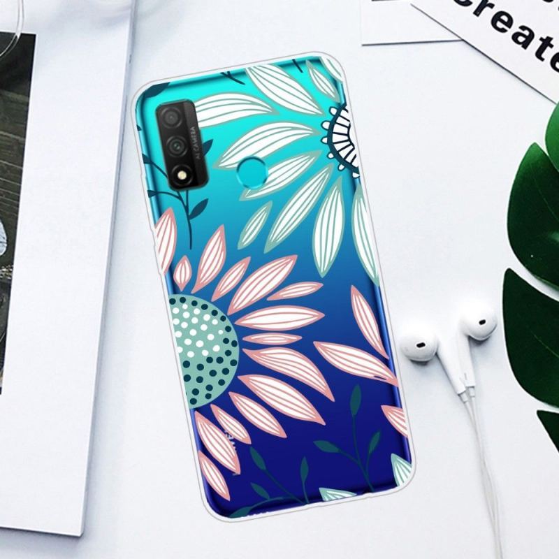 Etui do Huawei P Smart 2020 Anti-fall Stokrotka Kwiaty